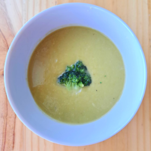 sopa de brocoli