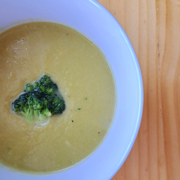 sopa de brocoli